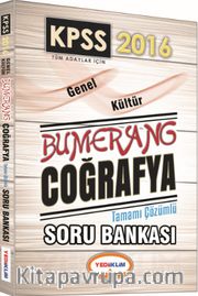 2016 KPSS Genel Kültür Bumerang Coğrafya Tamamı Çözümlü Soru Bankası