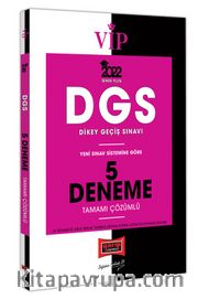 2022 VİP DGS Tamamı Çözümlü 5 Deneme
