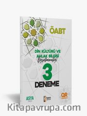 2021 KPSS ÖABT Din Kültürü ve Ahlak Bilgisi Öğretmenliği 3 Deneme QR Çözümlü