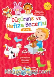 Büyüyorum Öğreniyorum Okul Öncesi Etkinlikleri - Düşünme ve Hafıza Becerisi (5+ Yaş)
