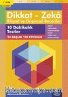 10 Dakikalık Testler (7 - 8 Yaş 2.Kitap, 159 Etkinlik) / Dikkat – Zeka & Bilişsel ve Düşünsel Beceriler