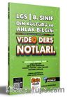 2022 LGS 8.Sınıf Din Kültürü ve Ahlak Bilgisi Video Ders Notları (Konu Anlatımı)