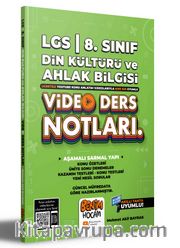 2022 LGS 8.Sınıf Din Kültürü ve Ahlak Bilgisi Video Ders Notları (Konu Anlatımı)