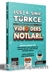 2022 LGS 8.Sınıf Türkçe Video Ders Notları (Konu Anlatımı)
