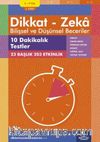 10 Dakikalık Testler (8 - 9 Yaş 3.Kitap, 203 Etkinlik) / Dikkat – Zeka & Bilişsel ve Düşünsel Beceriler