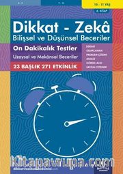 On Dakikalık Testler Uzaysal ve Mekansal Beceriler (10 - 11 Yaş 6. Kitap, 271 Etkinlik) / Dikkat - Zeka <br /> Bilişsel ve Düşünsel Beceriler