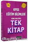 2022 KPSS Eğitim Bilimleri Konu Anlatımlı Tek Kitap