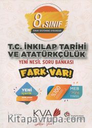 8. Sınıf T.C. İnkılap Tarihi ve Atatürkçülük Yeni Nesil Soru Bankası Fark Var