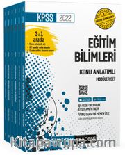 2022 KPSS Eğitim Bilimleri Konu Anlatımlı Modüler Set - 6 Kitap + En Güncel Video Dersler + 5 Adet Online Deneme Sınavı