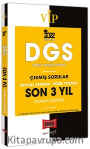 2022 VİP DGS Sayısal Yetenek Sözel Yetenek Tamamı Çözümlü Son 3 Yıl Çıkmış Sorular