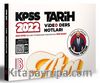 2022 KPSS Tarih Video Ders Notları 