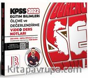 2022 KPSS Eğitim Bilimleri Ölçme ve Değerlendirme Video Ders Notları 