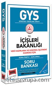 GYS İçişleri Bakanlığı Veri Hazırlama ve Kontrol İşletmeni Kadrosu İçin Konu Özetli Soru Bankası