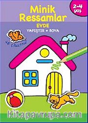 Minik Ressamlar Evde / Yapıştır-Boya (2-4 Yaş)