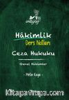 İmtiyaz Ceza Hukuku Genel Hükümler  Hakimlik Ders Notları
