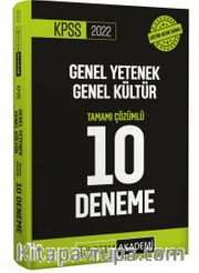 2022 KPSS Genel Yetenek Genel Kültür Tamamı Çözümlü 10 Deneme