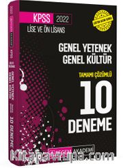 2022 KPSS Lise ve Önlisans Adayları İçin Tamamı Çözümlü 10 Deneme