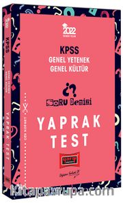 2022 KPSS Genel Yetenek Genel Kültür Soru Denizi Yaprak Test