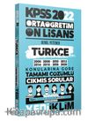 2022 KPSS Ortaöğretim Ön Lisans Genel Yetenek Türkçe Konularına Göre Tamamı Çözümlü Çıkmış Sorular