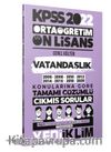 2022 KPSS Ortaöğretim Ön Lisans Genel Kültür Vatandaşlık Konularına Göre Tamamı Çözümlü Çıkmış Sorular
