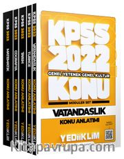 2022 KPSS Genel Yetenek Genel Kültür Konu Anlatımlı Modüler Set