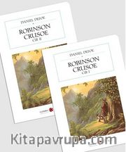 Robinson Crusoe (2 Cilt) (Cep Boy) (Tam Metin)