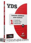 YDS Tamamı Çözümlü Soru Bankası Serisi 1 Vocabulary