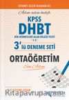 2022 KPSS DHBT Ortaöğretim 3’lü Deneme Seti