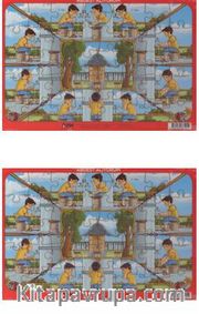 Abdest Alıyorum Ahşap Puzzle