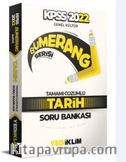 2022 KPSS Genel Kültür Bumerang Tarih Tamamı Çözümlü Soru Bankası