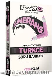 2022 KPSS Genel Yetenek Bumerang Türkçe Tamamı Çözümlü Soru Bankası 