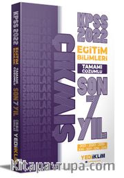 2022 KPSS Eğitim Bilimleri Tamamı Çözümlü Son 7 Yıl Çıkmış Sorular