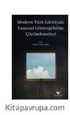 Modern Türk Edebiyatı Yazınsal Göstergebilim Çözümlemeleri