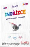 7.Sınıf İngilizce Konu Anlatım Föyleri 10 Föy