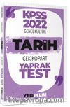 2022 KPSS Lisans Genel Kültür Tarih Çek Kopart Yaprak Test 