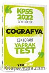 2022 KPSS Lisans Genel Kültür Coğrafya Çek Kopart Yaprak Test 