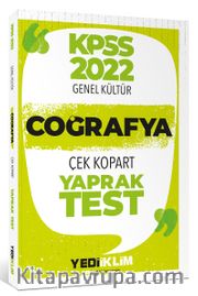2022 KPSS Lisans Genel Kültür Coğrafya Çek Kopart Yaprak Test 
