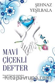 Mavi Çiçekli Defter