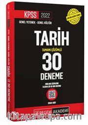2022 KPSS Genel Yetenek - Genel Kültür Tarih 30 Deneme