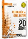 2022 KPSS Eğitim Bilimleri Rehberlik ve Özel Eğitim Tamamı Çözümlü 20 Deneme