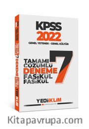 2022 KPSS Genel Yetenek Genel Kültür Tamamı Çözümlü 7 Fasikül Deneme