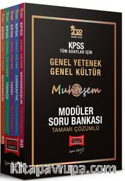 2022 KPSS Genel Yetenek Genel Kültür Muhteşem Tamamı Çözümlü Modüler Soru Bankası