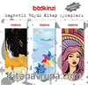 Magnetli Büyük Kitap Ayraç / Gerçek Üstü Temalı (3 Adet)