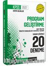 2022 KPSS Eğitim Bilimleri Program Geliştirme, Sınıf Yönetimi, Öğretim Teknolojileri ve Materyal Tasarımı Tamamı Çözümlü 20 Deneme
