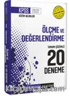 2022 KPSS Eğitim Bilimleri Ölçme ve Değerlendirme Tamamı Çözümlü 20 Deneme