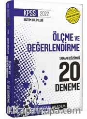 2022 KPSS Eğitim Bilimleri Ölçme ve Değerlendirme Tamamı Çözümlü 20 Deneme