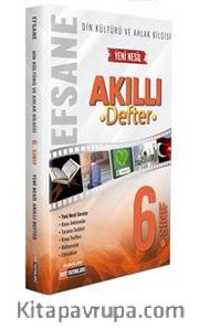 6.Sınıf Din Kültürü ve Ahlak Bilgisi Efsane Yeni Nesil Akıllı Defter