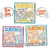 Çocuklar İçin Sudoku Seti (5+ Yaş) (3 Kitap Takım)