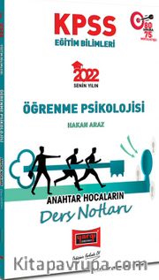 2022 KPSS Eğitim Bilimleri Öğrenme Psikolojisi Anahtar Hocaların Ders Notları