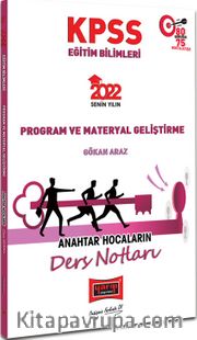 2022 KPSS Eğitim Bilimleri Program ve Materyal Geliştirme Anahtar Hocaların Ders Notları